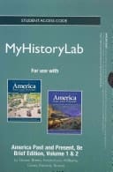 American Past and Present Volume 1 & 2 MyHistoryLab Access Code