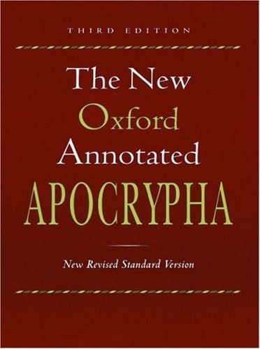 The New Oxford Annotated Bible, New Revised Standard Version, Third Edition (Genuine Leather Black Indexed 9714)