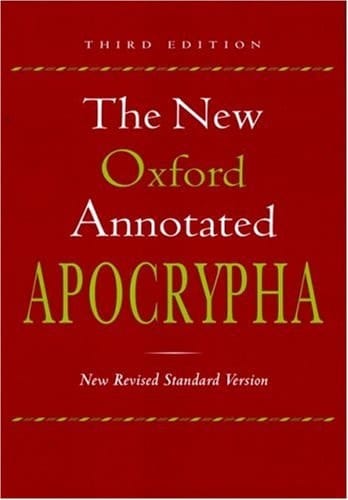 The New Oxford Annotated Apocrypha, New Revised Standard Version, Third Edition (Hardcover 9710)