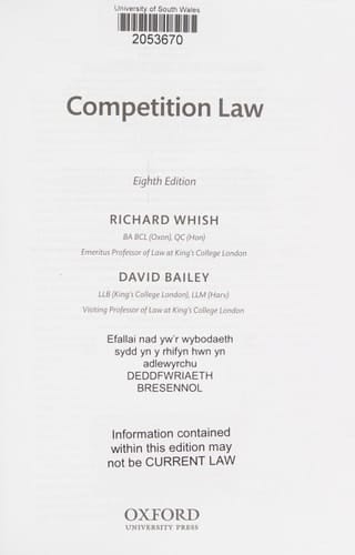 Competition Law