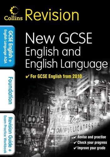 Collins Revision - Gcse English & English Language For Aqa: Foundation