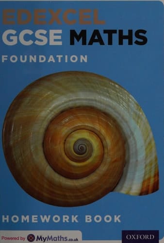 Edexcel GCSE Maths Foundation Homework Book