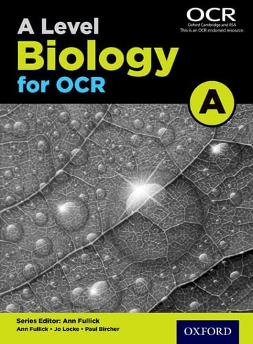 A Level Biology a for OCR Student Bookstudent Book