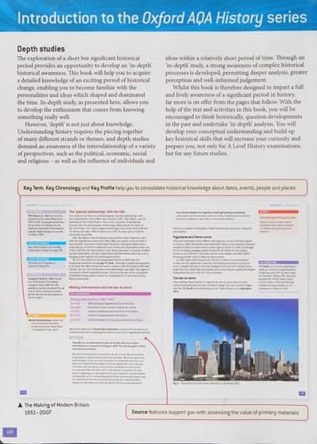 Oxford Aqa History for a Level: The Making of Modern Britain 1951-2007
