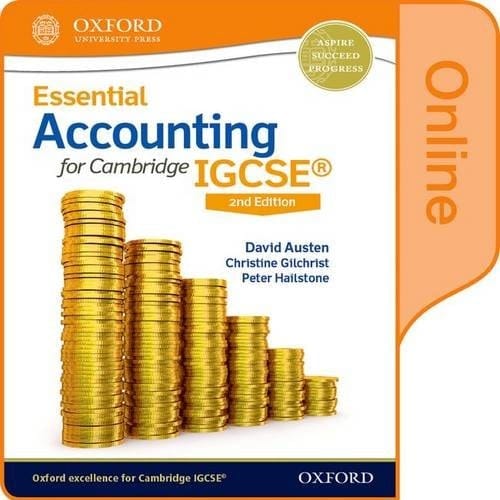 Essential Accounting for Cambridge IGCSE: Online Student Book (CIE IGCSE Essential Series)