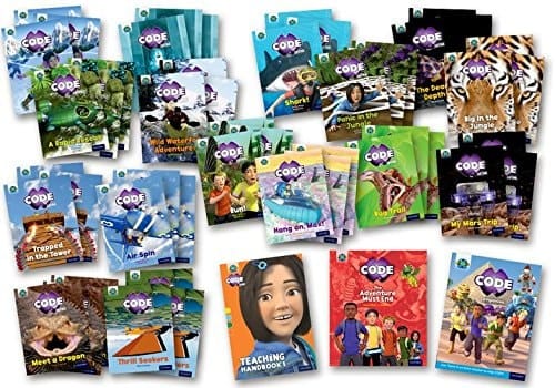 Project X CODE Extra: Yellow, Light Blue, Green and Orange Book Bands Oxford Levels 3-6 (PROJECT X CODE)