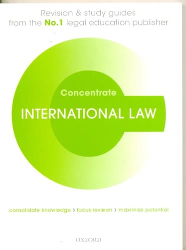 International Law Concentrate