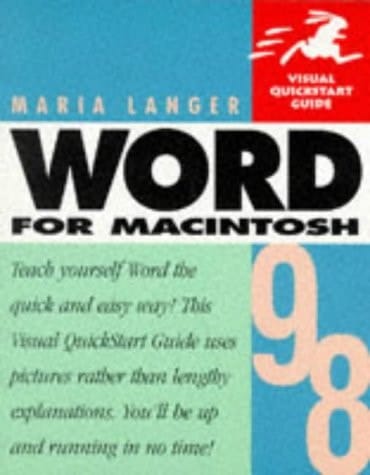 Word 98 for Macintosh (Visual QuickStart Guide)