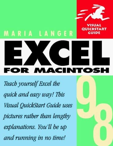Excel 1998 for Macintosh (Visual QuickStart Guide)