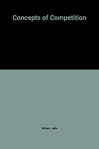 Concepts of Competition