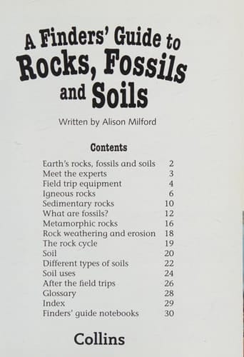 Collins Big Cat – A Finders' Guide to Rock and Soil: Band 13/Topaz