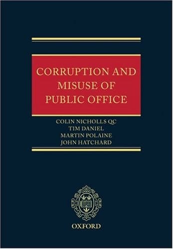 Corruption and Misuse of Public Office