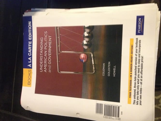 Understanding American Politics and Government, Books a la Carte Edition (2nd Edition)