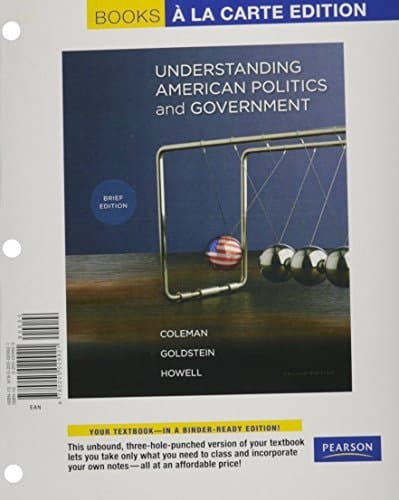 Understanding American Politics and Government, Brief Edition, Books a la Carte Plus MyPoliSciLab -- Access Card Package (2nd Edition)