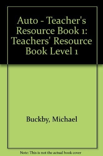 Auto: Teachers' Resource Book 1 (Auto)
