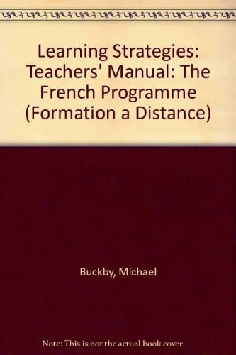 Formation a Distance: Learning Strategies - Teacher's Manual