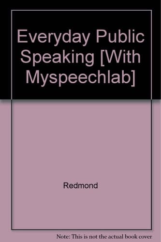 Everyday Public Speaking (with MySpeechLab CourseCompass)