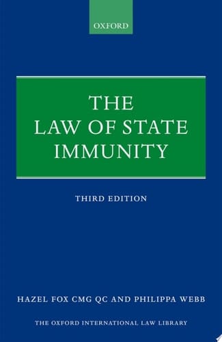 The Law Of State Immunity