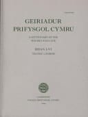 Geiriadur Prifysgol Cymru 56 (teithi - Torth)