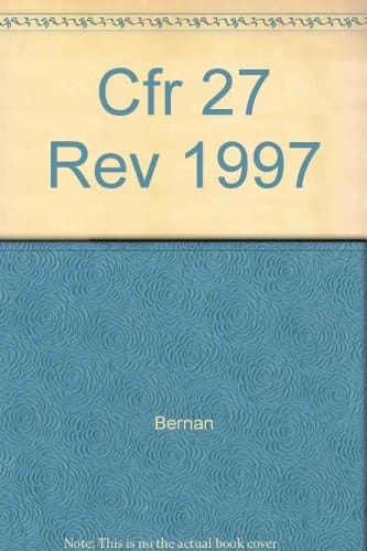 Cfr 27 Rev 1997