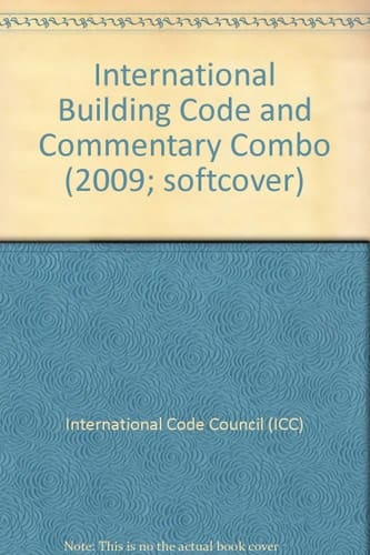 2009 International Building Code and Commentary Combo