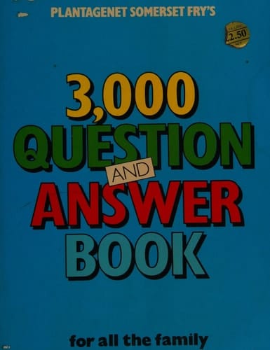 Plantagenet Somerset Fry's 3,000 Question and Answer Book
