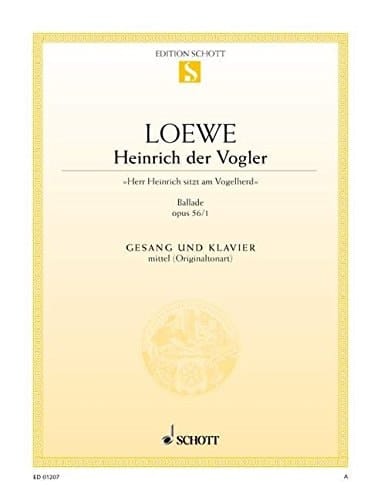 HEINRICH DER VOGLER OP. 56/1