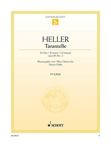 Tarantella A-flat major: op. 85/2. piano.