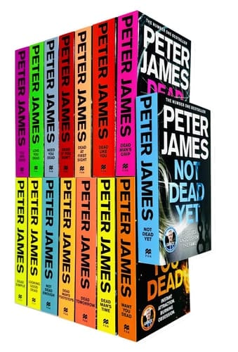 Roy Grace Series Book 1-15 Collection 15 Books Set By Peter James (Dead Simple, Looking Good Dead, Not Dead Enough, Dead Like You, Dead Man's Grip, Not Dead Yet, You Are Dead & More)