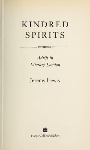 Kindred spirits: Adrift in literary London
