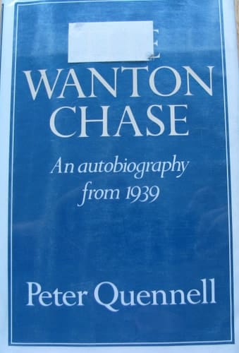 The wanton chase: An autobiography from 1939