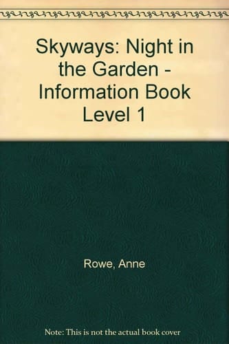 Skyways: in the Garden Information Book - Level 1 (Skyways)