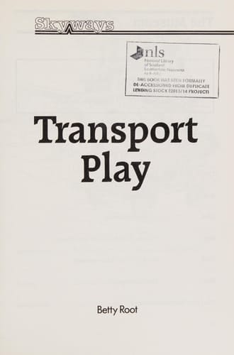 Transport - Old and New: Level 2 (Skyways)