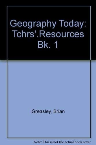 Geography Today: Teacher Resources (Geography Today)
