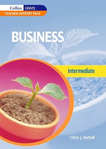 Collins Business for Intermediate GNVQ: Teachers' Support Pack (Collins Business GNVQ)
