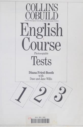 Collins COBUILD English Course Photocopiable Tests 1, 2, 3