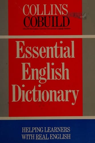 Collins Cobuild Essential English Dictionary (Collins Cobuild)