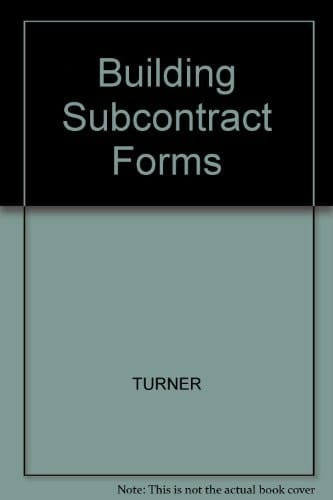 Building Sub-contract Forms