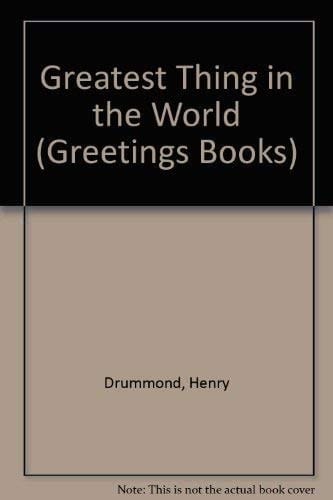 Greatest Thing in the World