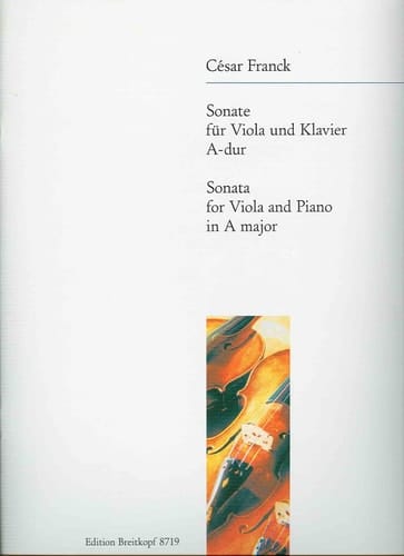 Franck: Violin Sonata (arr. for viola)
