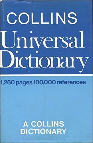 Collins Universal Dictionary