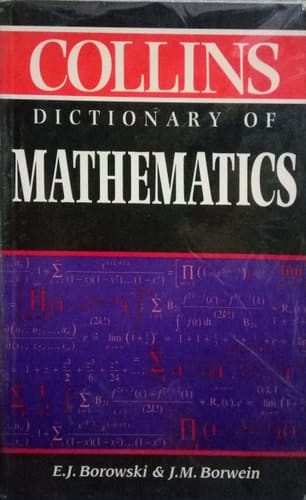 Mathematics (Collins Dictionary Of . . .)
