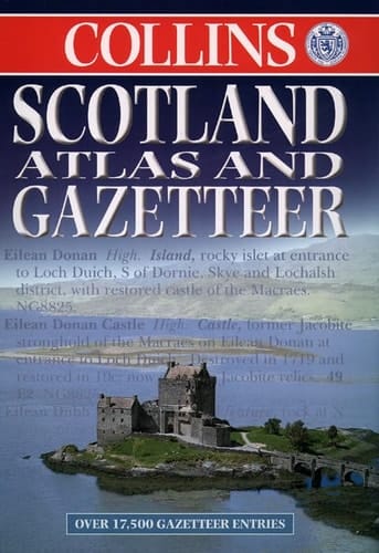 Scotland atlas and gazetteer