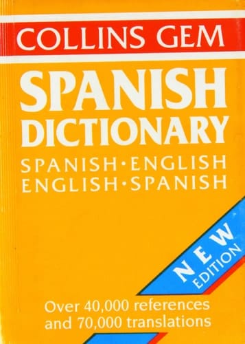Collins Gem Dictionary, Spanish-English