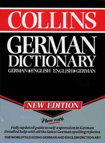 Collins German-English, English-German dictionary