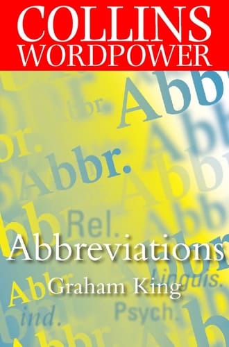 Abbreviations and Acronyms