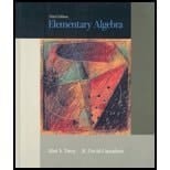 Elementary Algebra - Textbook Only
