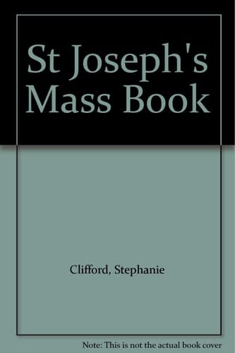 St Joseph's Mass Book