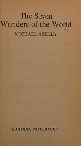 The seven wonders of the world