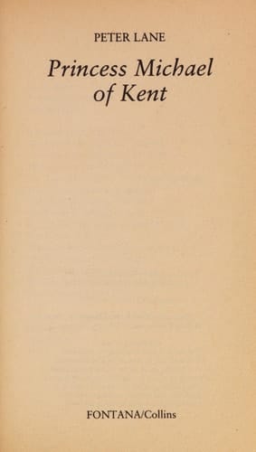 Princess Michael of Kent